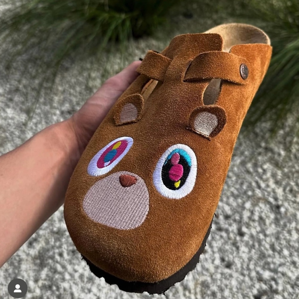 Kanye Graduation Bearkenstocks